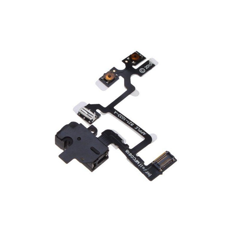 Iphone 4: Nappe de Prise casque (Jack) / Réglage du Volume du Son / Vibreur