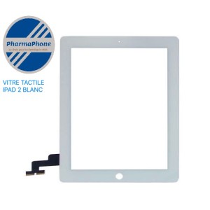IPAD 2 Vitre Tactile BLANC