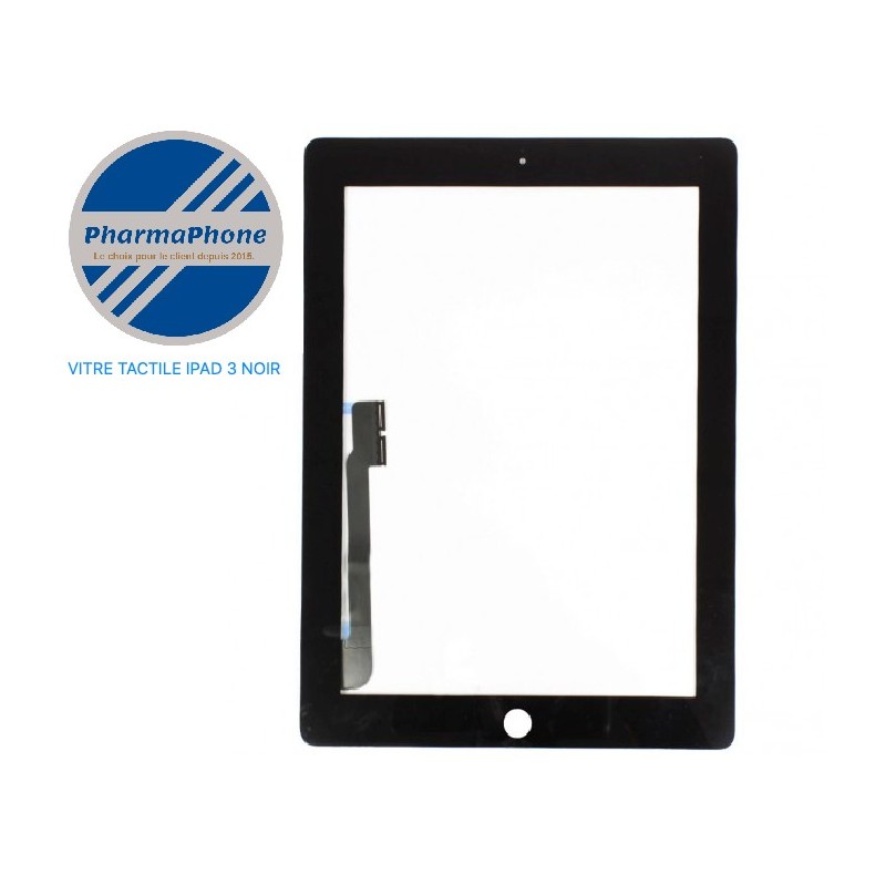 IPAD 2 Vitre Tactile NOIR
