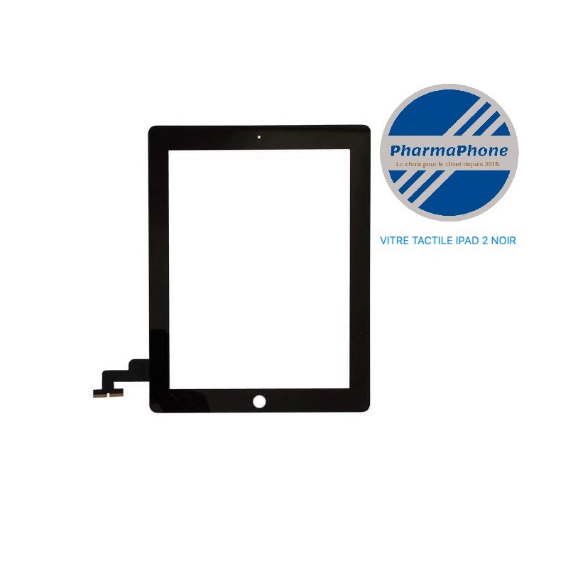 IPAD 2 Vitre Tactile NOIR