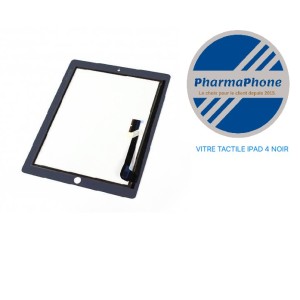 IPAD 4 Vitre Tactile NOIR