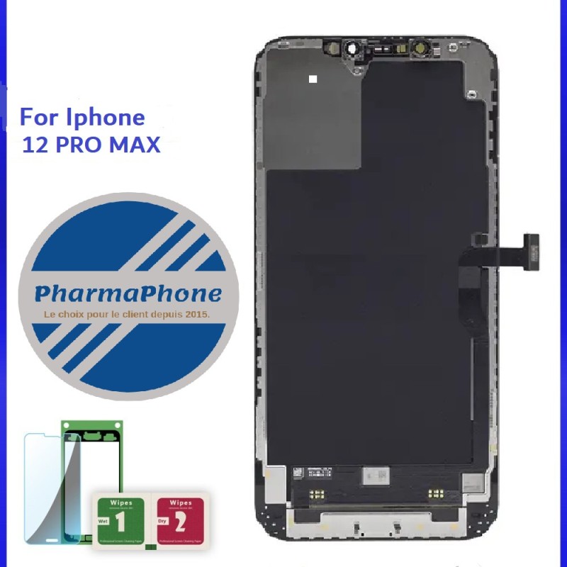 Ecran iPhone 12 Pro Max Noir OLED