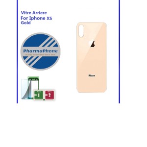 IPhone XS Gold vitre arriere