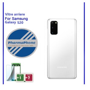 Vitre arriere BLANC Samsung Galaxy S20