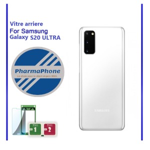 Vitre arriere BLANC Samsung Galaxy S20 ULTRA