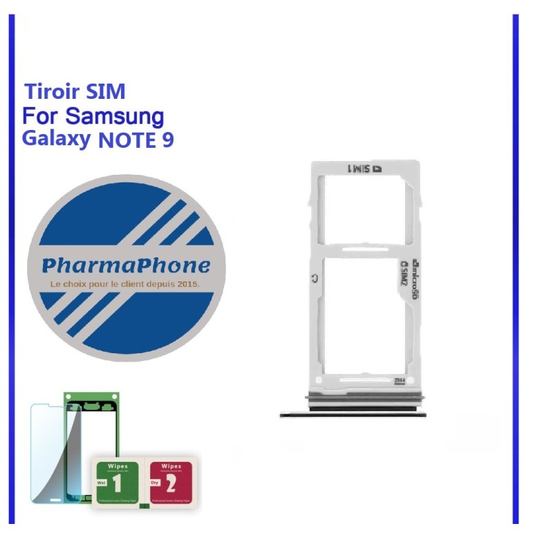 TIROIR SIM Samsung Galaxy NOTE 9 TIROIR SIM Samsung Galaxy NOTE 9