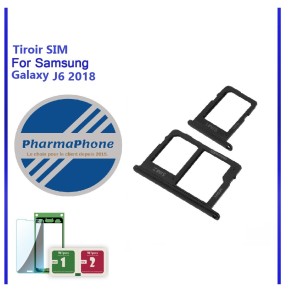 TIROIR SIM Samsung Galaxy J6 2018