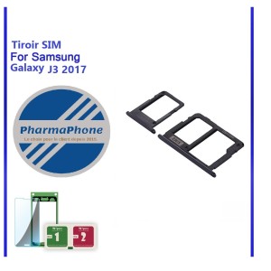 TIROIR SIM Samsung Galaxy J3 2017