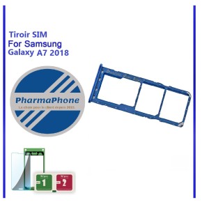 TIROIR SIM Samsung Galaxy A7 2018