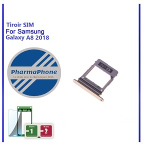 TIROIR SIM Samsung Galaxy A8 2018
