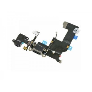 Iphone 5: Nappe de Prise d'Alimentation + Prise casque + Antenne GSM + Microphone