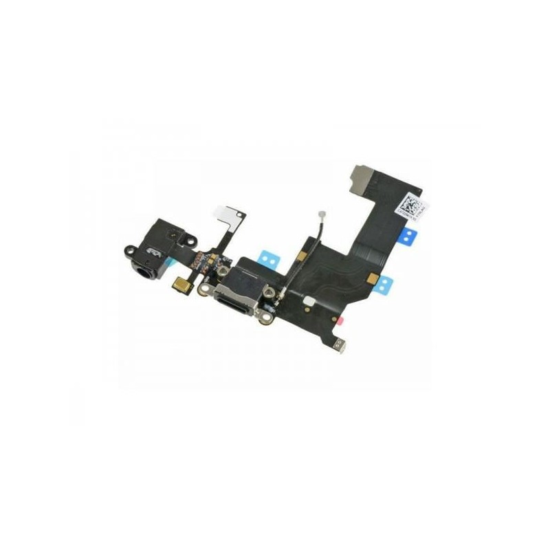 Iphone 5: Nappe de Prise d'Alimentation + Prise casque + Antenne GSM + Microphone Iphone 5: Nappe de Prise d'Alimentation + Prise casque + Antenne GSM + Microphone