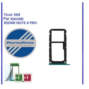 TIROIR SIM XIAOMI REDMI  NOTE 8 PRO