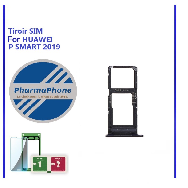 TIROIR SIM HUAWEI P SMART 2019 TIROIR SIM HUAWEI P SMART 2019