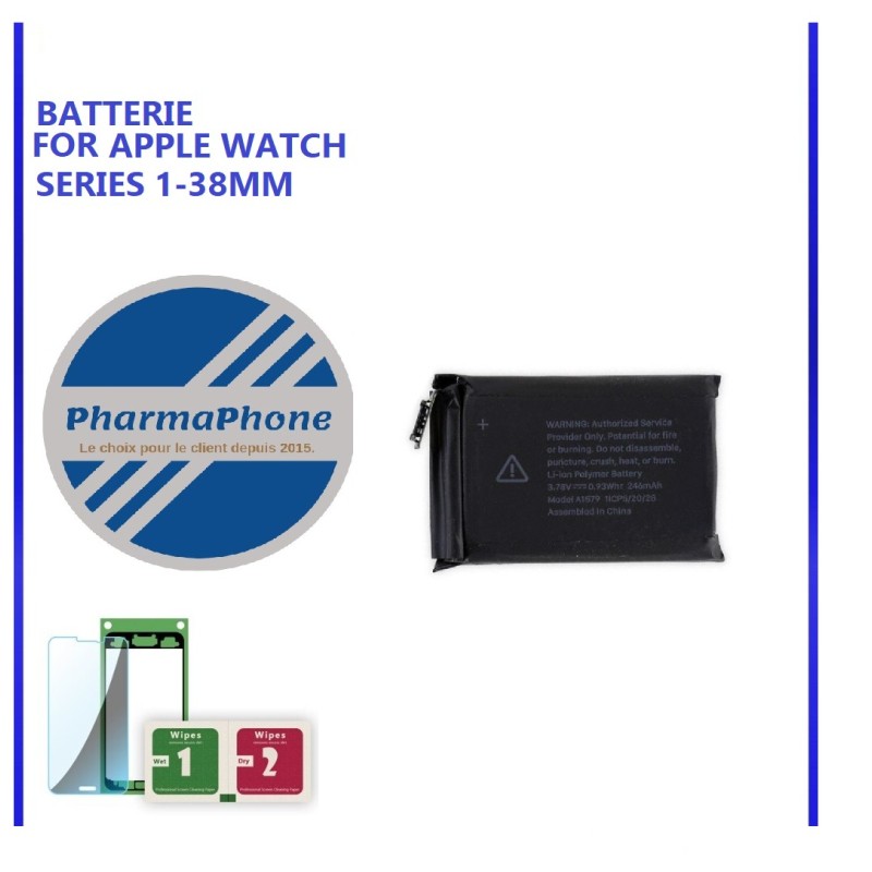 Batterie Apple Watch Séries 1 38mm Batterie Apple Watch Séries 1 38mm