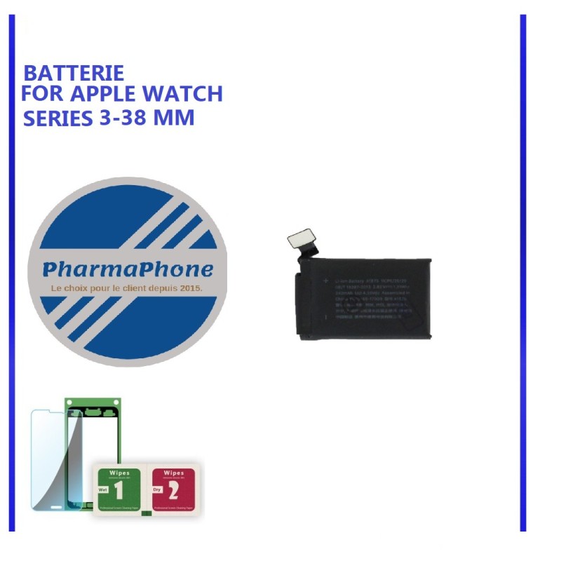 Batterie Apple Watch Séries 3 38mm