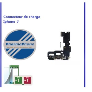Connecteur de charge - iPhone 7 - Noir