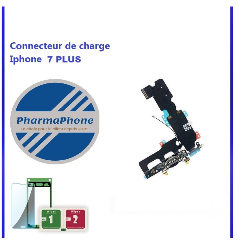 Connecteur de charge - iPhone 7 Plus - Noir Connecteur de charge - iPhone 7 Plus - Noir