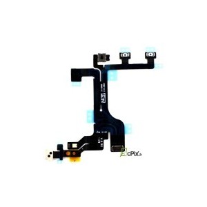 Iphone 5: Nappe de Bouton Power / Mute / Réglage du volume du son