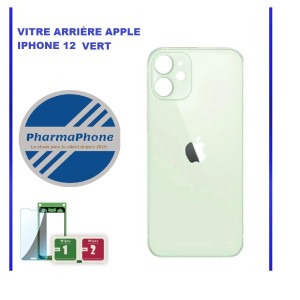VITRE ARRIÈRE APPLE IPHONE 12 VERT
