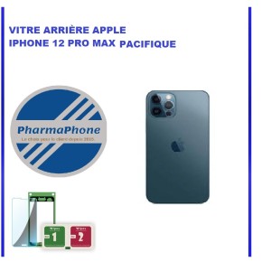 VITRE ARRIÈRE APPLE IPHONE 12 PRO MAX PACIFIQUE