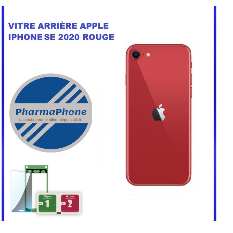 IPhone SE 2020 Rouge vitre arriere IPhone SE 2020 Rouge vitre arriere