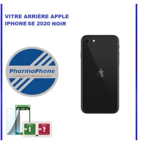 IPhone SE 2020 Noir vitre arriere