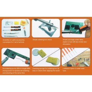 Kits d'outil à souder + poste à souder