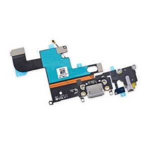 Iphone 6: Nappe de Prise d'Alimentation (connecteur de charge) + Prise casque (Jack) + Antenne GSM + Microphone