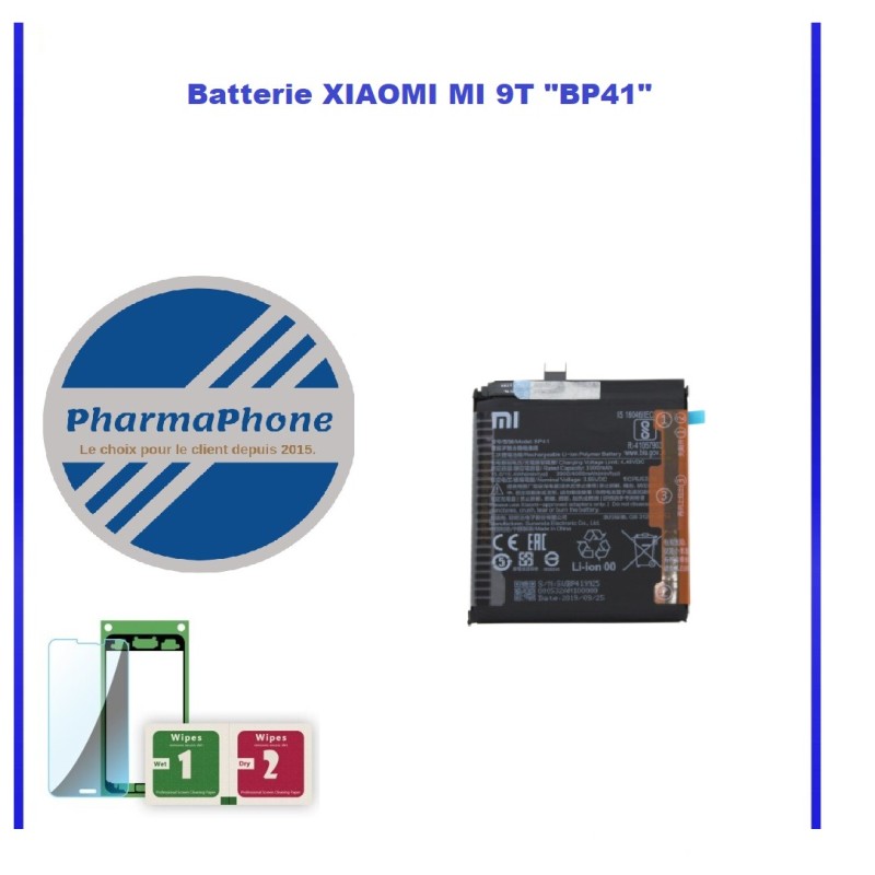 Batterie XIAOMI MI 9T "BP41" EMPLACEMENT: Z2-R5-E2 Batterie XIAOMI MI 9T "BP41" EMPLACEMENT: Z2-R5-E2