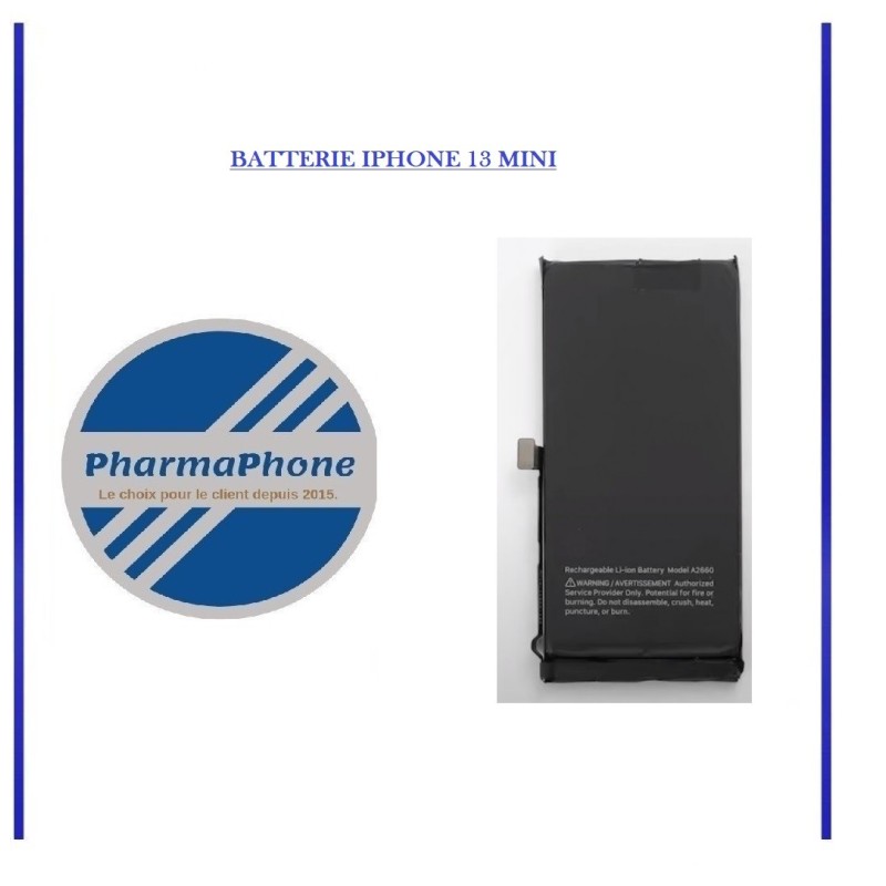 Batterie iPhone 13 MINI EMPLACEMENT: Z2 R6 E6
