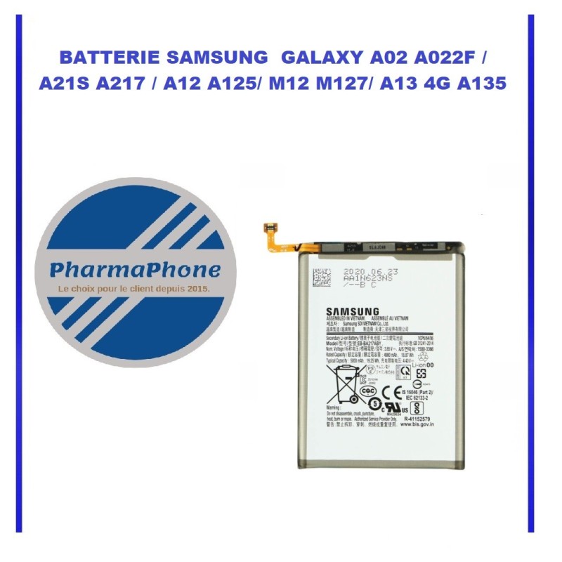 Batterie Samsung A02S- Service Pack - Batterie Samsung A02S- Service Pack -