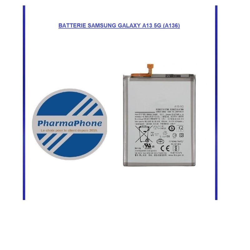 BATTERIE SAMSUNG GALAXY A13 5G (A136) BATTERIE SAMSUNG GALAXY A13 5G (A136)