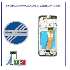 ECRAN SAMSUNG GALAXY A03S (no eu) (SM-A037) (21232A) EMPLACEMENT: Z2 R2 E5