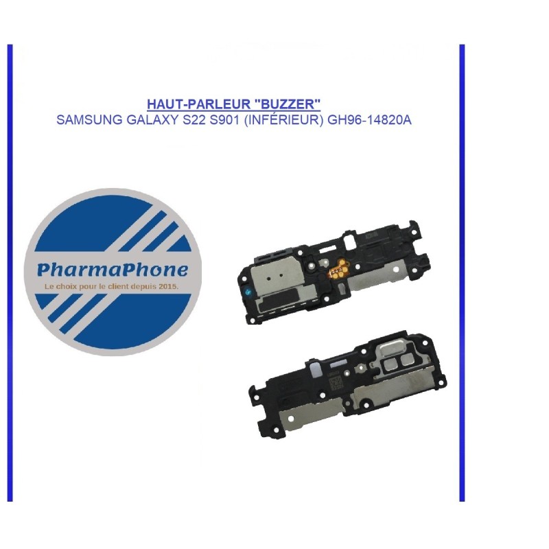 HAUT PARLEUR "BUZZER" SAMSUNG GALAXY S22 S901 (INFÉRIEUR) GH96-14820A HAUT PARLEUR "BUZZER" SAMSUNG GALAXY S22 S901 (INFÉRIEUR) GH96-14820A
