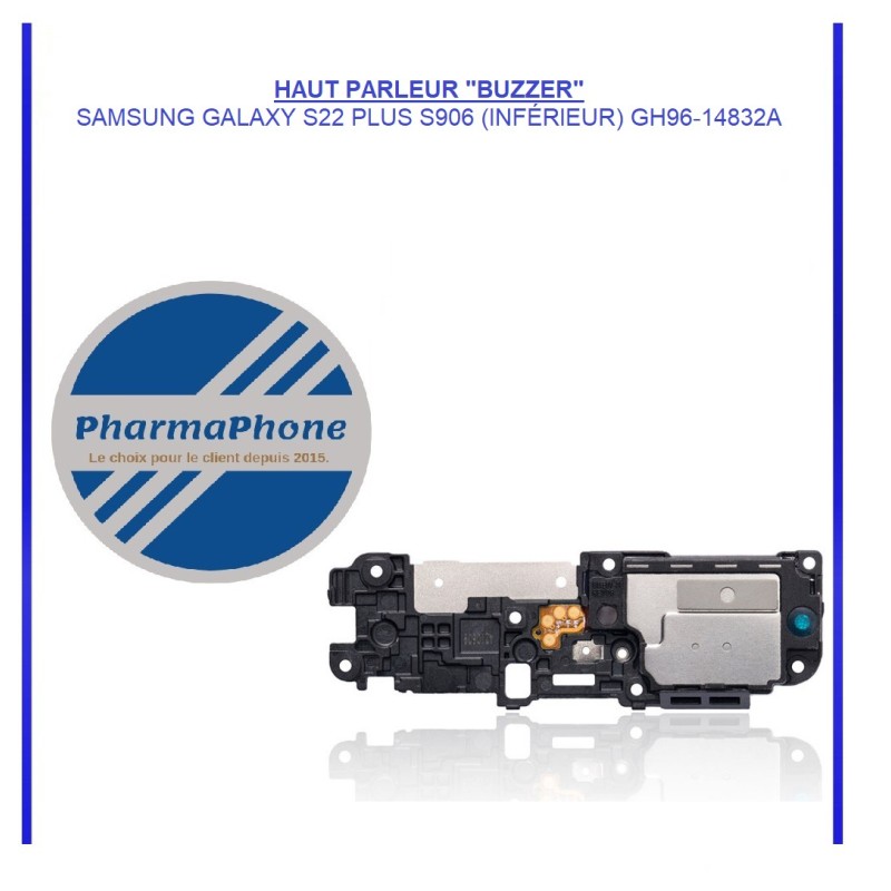 HAUT PARLEUR "BUZZER" SAMSUNG GALAXY S22 PLUS S906 (INFÉRIEUR) GH96-14832A HAUT PARLEUR "BUZZER" SAMSUNG GALAXY S22 PLUS S906 (INFÉRIEUR) GH96-14832A