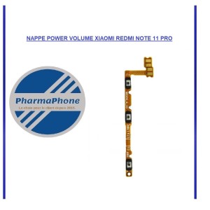 NAPPE POWER VOLUME XIAOMI REDMI NOTE 11 PRO:  Z2-R15-E12