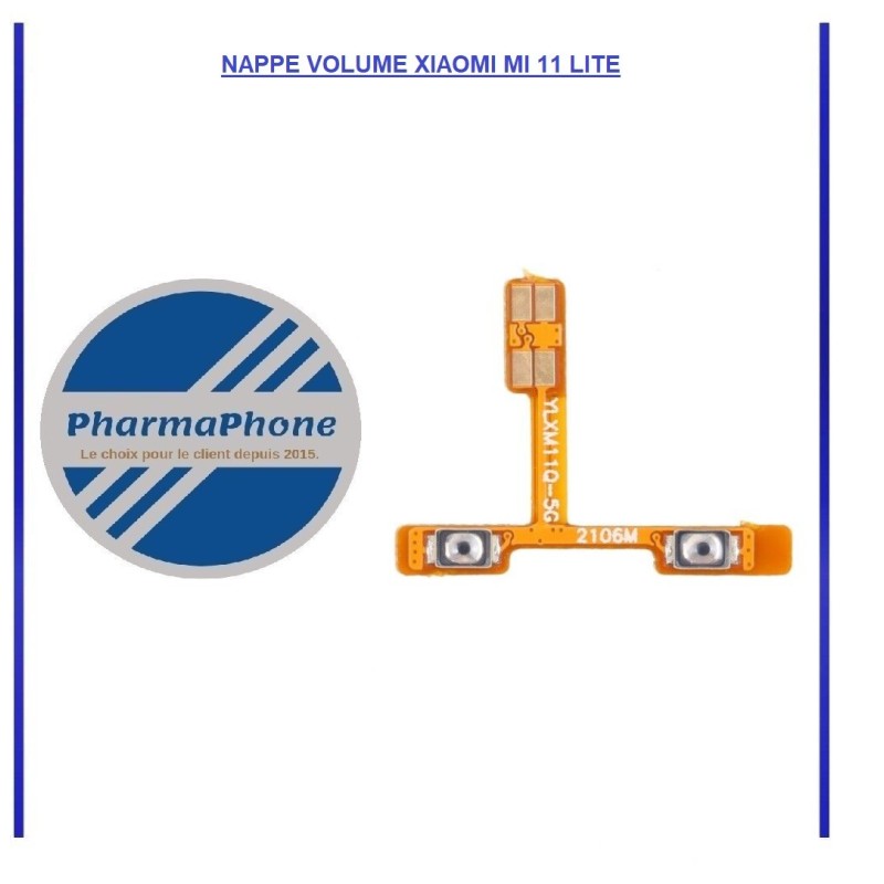 NAPPE VOLUME XIAOMI MI 11 LITE:  Z2-R15-E12