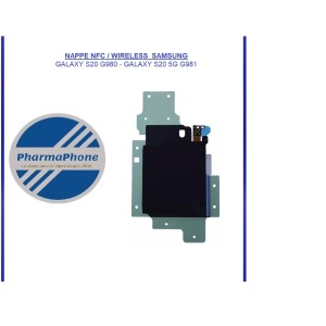 NAPPE NFC/ WIRELESS GALAXY S20 (G980) (G981):  Z2-R15-E13