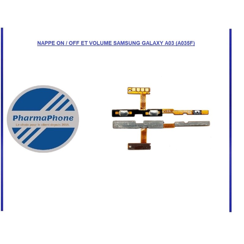 NAPPE POWER + BOUTON GALAXY A12:  Z2-R15-E13