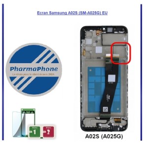 Ecran Samsung A02S (SM-A025G) EU -  EMPLACEMENT: Z2-R2-E9