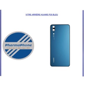 VITRE ARRIÈRE HUAWEI P20 NOIR