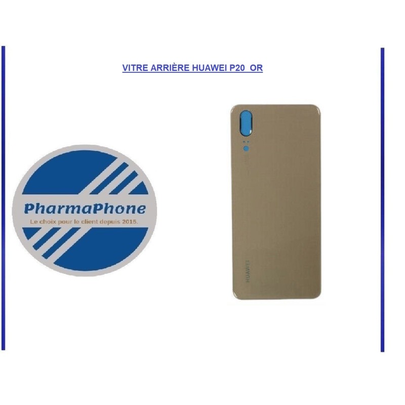 VITRE ARRIÈRE HUAWEI P20 OR VITRE ARRIÈRE HUAWEI P20 OR