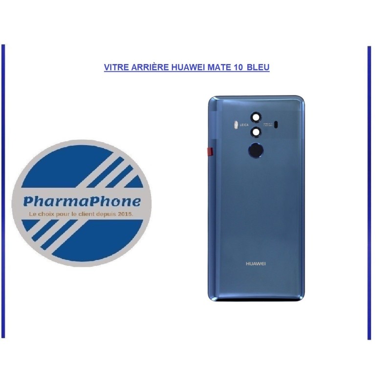 VITRE ARRIÈRE HUAWEI MATE 10 NOIR