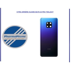 VITRE ARRIÈRE HUAWEI MATE 20 PRO BLEU TWILIGHT