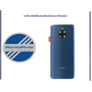 VITRE ARRIÈRE HUAWEI MATE 20 PRO BLEU