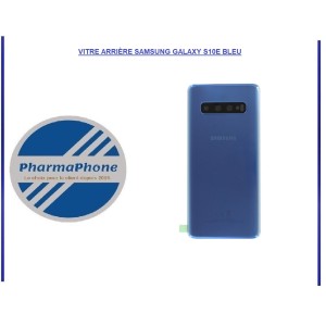 Vitre arriere bleu Samsung Galaxy S10