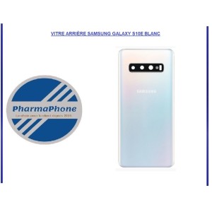 Vitre arriere BLANC Samsung Galaxy S10