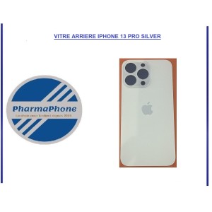 VITRE ARRIÈRE APPLE IPHONE 13 PRO SILVER