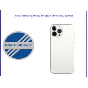 VITRE ARRIÈRE APPLE IPHONE 13 PRO SILVER
